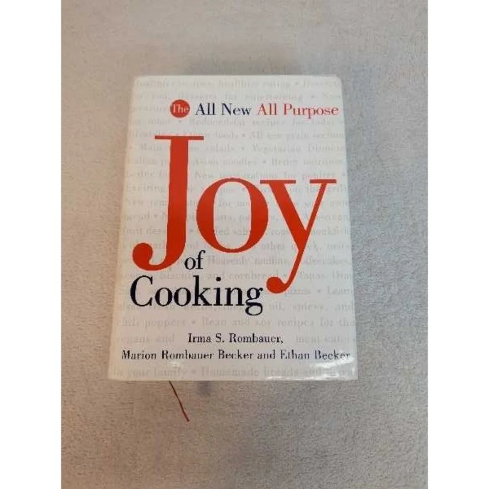 The All New Joy of Cooking Cookbook Irma S Rombauer Marion Becker